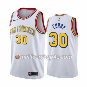 Maillot Basket Homme Golden State Warriors Stephen Curry 30 2019-20 Nike Classic Edition Swingman